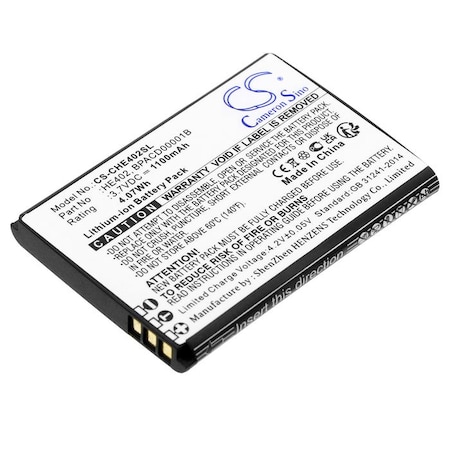 Bsc Preferred Cingular Flex Flex 4G LTE Flip ATTEA211101 Mobile Phone Replacement Battery CS-CHE402SL.2